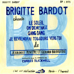 brigitte bardot drawing