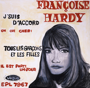 first francoise hardy drawing