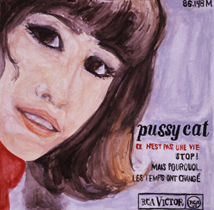 pussycat drawing